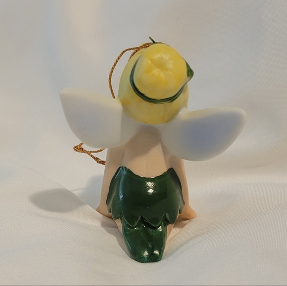 Vintage Disney Tinkerbell Porcelain Ornament Made In Japan, 3" - Picture 2 of 4